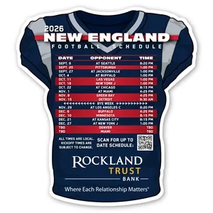 Football Schedule Magnet