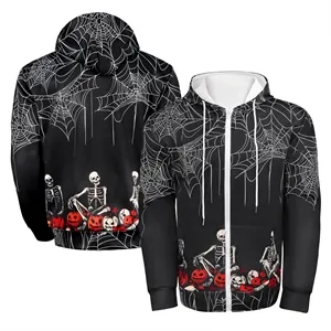 Adult Full Color Zip Up Hoodie Sweatshirt