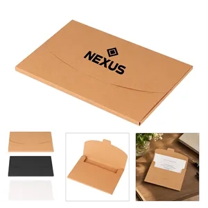 Kraft Paper Gift Card Envelopes W/ Window 6.3"x4"