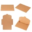 Kraft Paper Gift Card Envelopes W/ Window 6.3"x4" | https://www.bestnamebadges.com