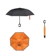 49" Arc Manual Inverted Reverse Umbrella With C Handle | https://www.bestnamebadges.com