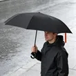 49" Arc Manual Inverted Reverse Umbrella With C Handle | https://www.bestnamebadges.com