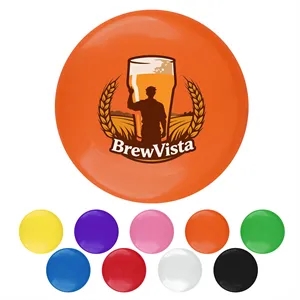 9" Round Solid Colors Plastic Flying Disc