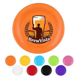 9" Outdoor Round Soft Flying Disc Toy