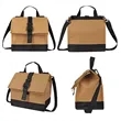 Rolltop Reusable Insulated Lunch Bag With Handle & Strap | https://www.bestnamebadges.com