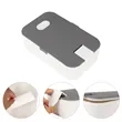 Reusable Plastic Bento Lunch Box W/ Fork & Phone Holder | https://www.bestnamebadges.com