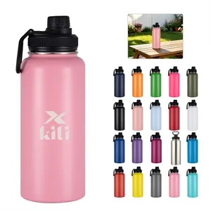 40Oz large Outdoor Sports insulated water bottle