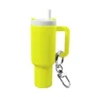 Mini Plastic Tumbler Keychain Chapstick Holders | https://www.bestnamebadges.com
