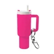 Mini Plastic Tumbler Keychain Chapstick Holders | https://www.bestnamebadges.com