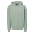 Retro Heather Cotton-Poly Full-Zip Hooded Sweatshirt | https://www.bestnamebadges.com
