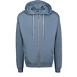 Retro Heather Cotton-Poly Full-Zip Hooded Sweatshirt | https://www.bestnamebadges.com