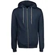Retro Heather Cotton-Poly Full-Zip Hooded Sweatshirt | https://www.bestnamebadges.com