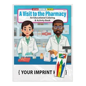 A Visit to the Pharmacy Coloring and Activity Book Fun Pack