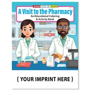 A Visit to the Pharmacy Coloring and Activity Book