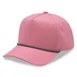 5 Panel High Profile AFrame Golf Cap w/Rope | https://www.bestnamebadges.com