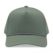 5 Panel High Profile AFrame Golf Cap w/Rope | https://www.bestnamebadges.com