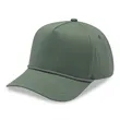 5 Panel High Profile AFrame Golf Cap w/Rope | https://www.bestnamebadges.com