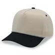 5 Panel High Profile AFrame Golf Cap w/Rope | https://www.bestnamebadges.com
