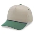 5 Panel High Profile AFrame Golf Cap w/Rope | https://www.bestnamebadges.com