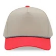 5 Panel High Profile AFrame Golf Cap w/Rope | https://www.bestnamebadges.com