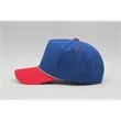 5 Panel High Profile AFrame Golf Cap w/Rope | https://www.bestnamebadges.com