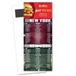 Football Schedule Magnetic Stick Up Card | https://www.bestnamebadges.com