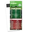 Football Schedule Magnetic Stick Up Card | https://www.bestnamebadges.com