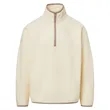Whisper Fleece Polyester Contrast Binding Quarter-Zip Jacket | https://www.bestnamebadges.com