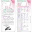 Shower Card - Breast Self-Exam | https://www.bestnamebadges.com