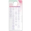 Shower Card - Breast Self-Exam | https://www.bestnamebadges.com