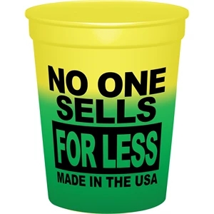 16 oz Smooth Color Change Stadium Cup