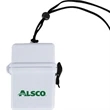 Plastic Container on a Rope | https://www.bestnamebadges.com