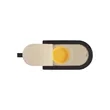 Leeman Pebble Grain AirTag Luggage Tag | https://www.bestnamebadges.com