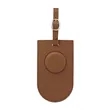 Leeman Pebble Grain AirTag Luggage Tag | https://www.bestnamebadges.com