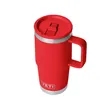 YETI® Rambler® 20 oz Travel Straw Mug | https://www.bestnamebadges.com