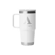 YETI® Rambler® 20 oz Travel Straw Mug | https://www.bestnamebadges.com