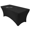 Premium 6' Full Color Dye Sublimation Stretch Table Cover | https://www.bestnamebadges.com