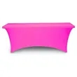 Premium 6' Full Color Dye Sublimation Stretch Table Cover | https://www.bestnamebadges.com