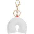 Rainbow Leather Keychain | https://www.bestnamebadges.com