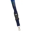 Full Color 1" Lanyard w/ Extension and D-Ring | https://www.bestnamebadges.com