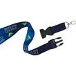 Full Color 1" Lanyard w/ Extension and D-Ring | https://www.bestnamebadges.com