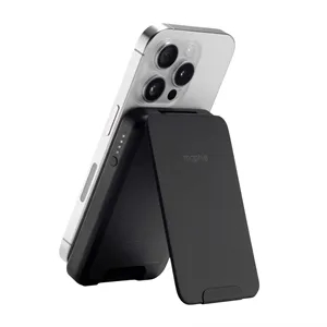 mophie® Snap+5000 mAh Wireless Power Bank w/ Stand | https://www.bestnamebadges.com