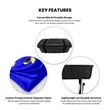 Convertible Portable Podium Carry Case | https://www.bestnamebadges.com