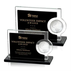 Calvina Globe Award - Black