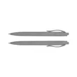 Rubberized Barrel Sleek Write Pen | https://www.bestnamebadges.com