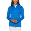Callaway Ladies Water Repellent 1/4 Zip Pullover | https://www.bestnamebadges.com