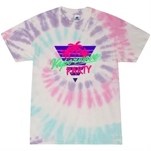 Adult 5.4 oz. Cotton Tie Dye T-Shirts