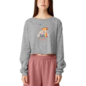 Bella Canvas Ladies' Cropped Long Sleeve Shirt
