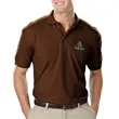 Blue Generation Men's Value Soft Touch Polo Shirts | https://www.bestnamebadges.com