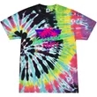 Adult 5.4 oz. Cotton Tie Dye T-Shirts | https://www.bestnamebadges.com